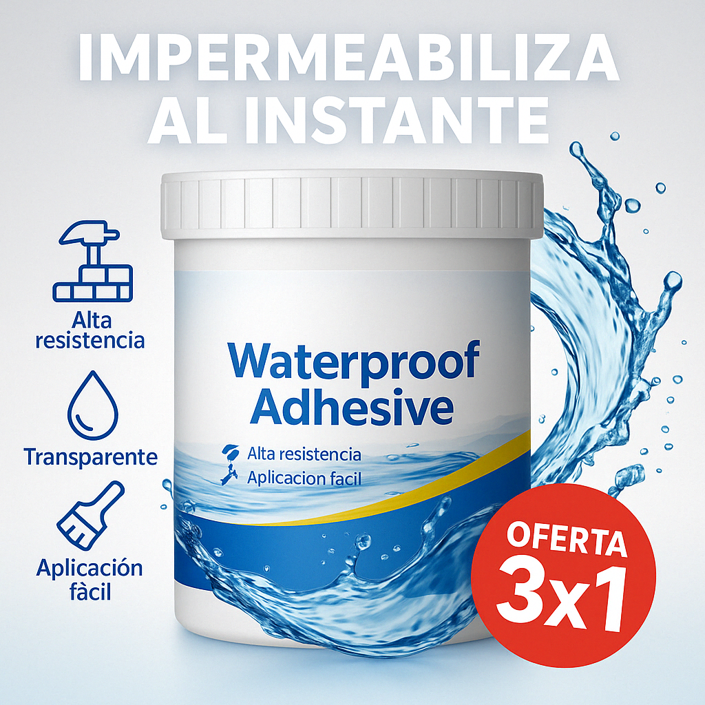 NiUnaGota™: Sellador Impermeabilizane Transparente 3x1
