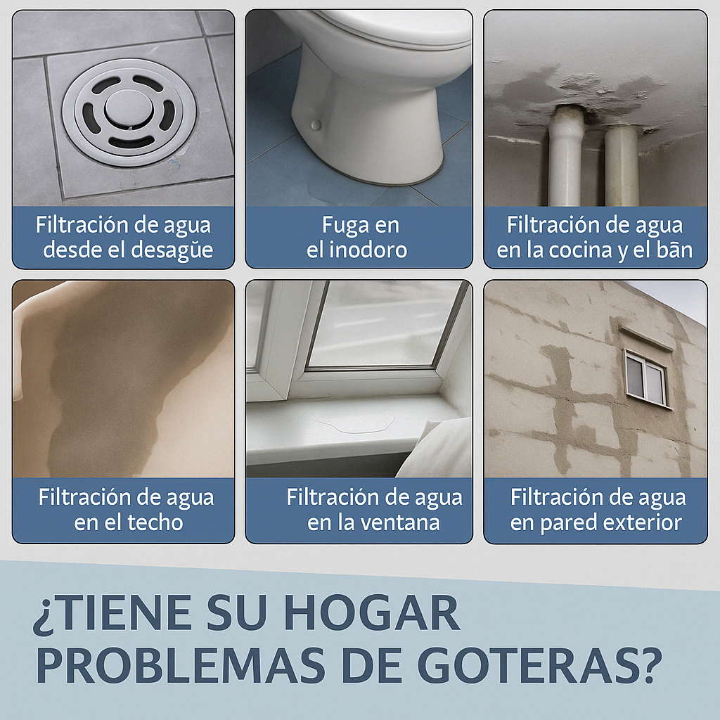 NiUnaGota™: Sellador Impermeabilizane Transparente 3x1