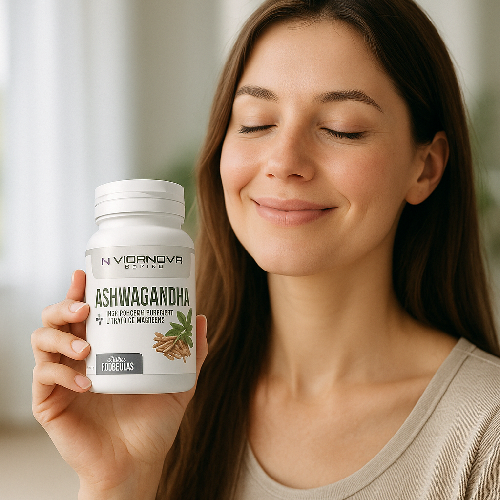 Ashwagandha [con Citrato de Magnesio]  60 cápsulas de 1.000 Mg