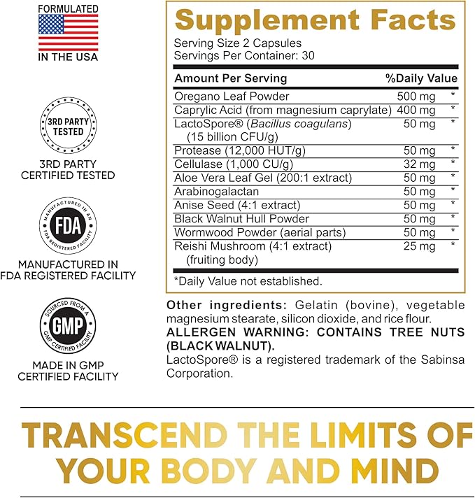 Balance™: Candida Cleanse [para la salud de tu intestino]