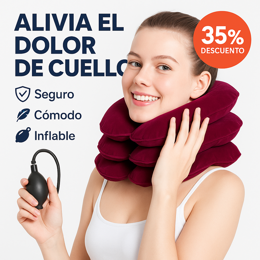 ProCervix™: Cojín Cervical Inflable [Ortopédico]