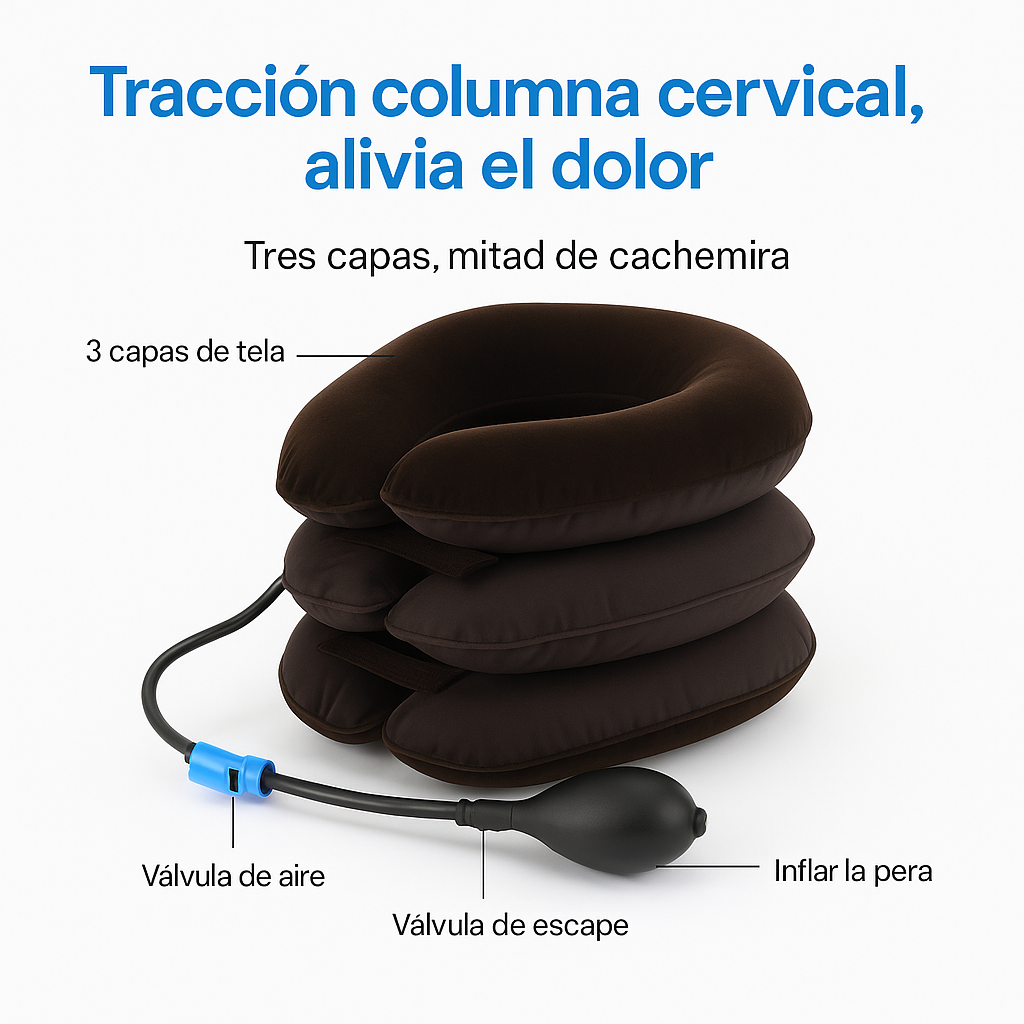 ProCervix™: Cojín Cervical Inflable [Ortopédico]
