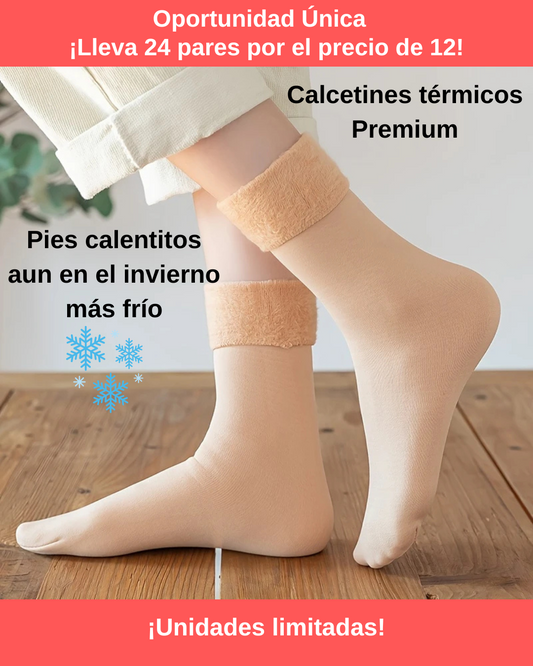 Calcetines Térmicos Polar Premium Pack (x24 unidades)