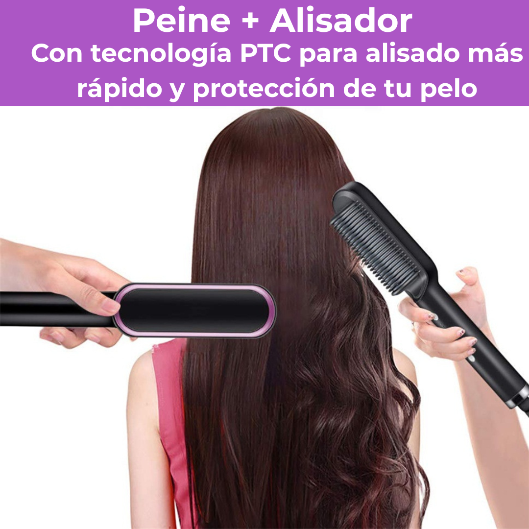 PEINE  ELECTRICO ALISADOR