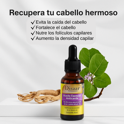DISAAR®: PACK SHAMPOO + SERUM ANTICAIDA JENGIBRE [50% DESCUENTO]