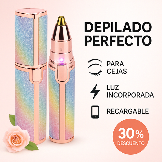 LumiSkin®: Depiladora Facial 2 en 1 [Recargable]