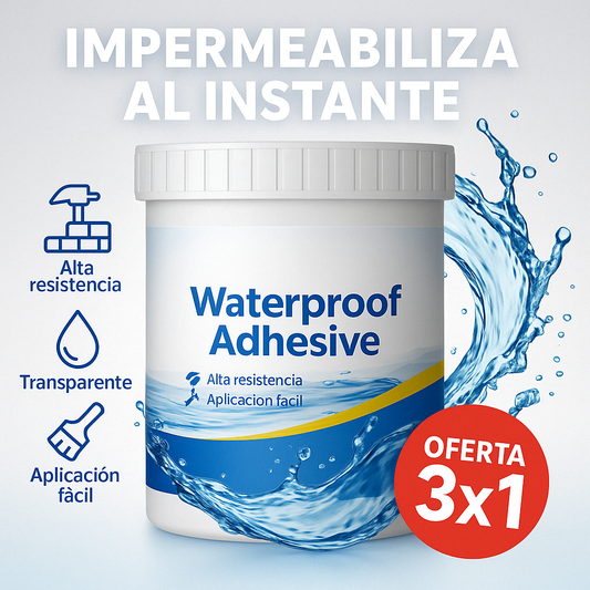 NiUnaGota™: Sellador Impermeabilizane Transparente 3x1