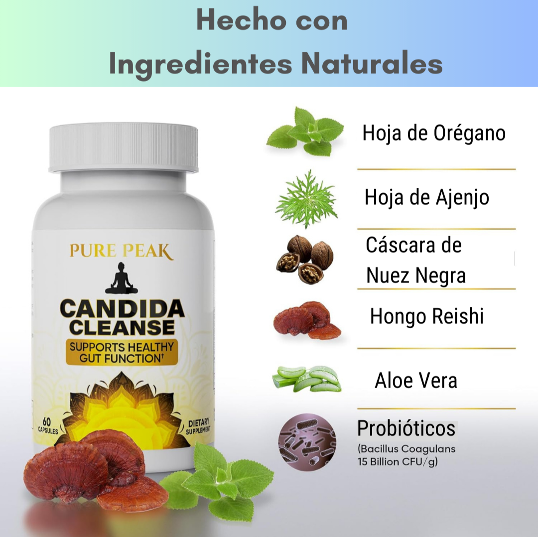 Balance™: Candida Cleanse [para la salud de tu intestino]